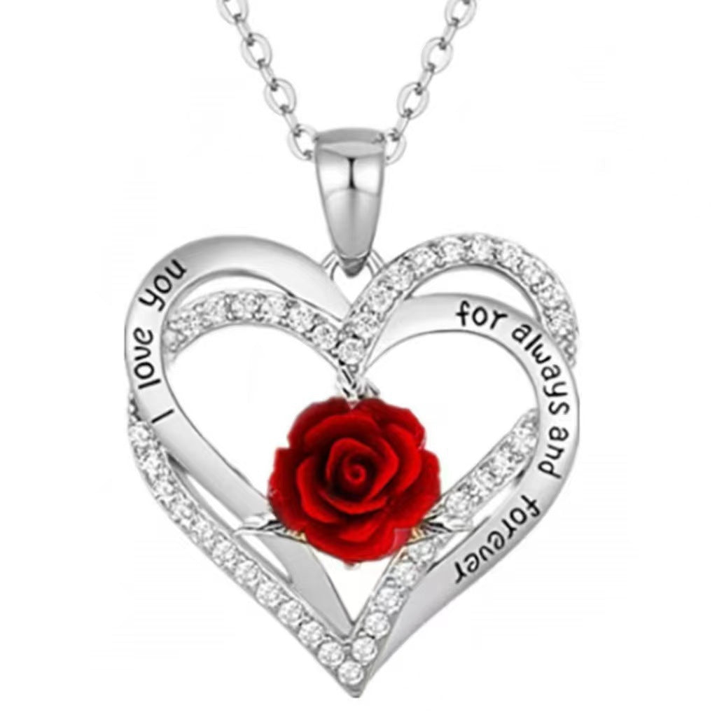 Double Layer Heart Pendant