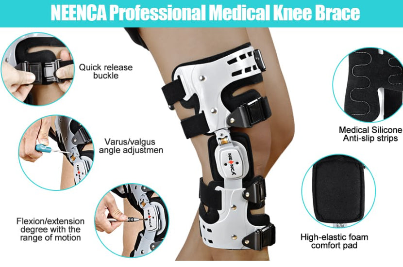 Knee Brace Pro™ – Advanced Unloading Support for Stability, Recovery & Daily Mobility