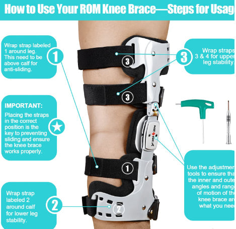 Knee Brace Pro™ – Advanced Unloading Support for Stability, Recovery & Daily Mobility