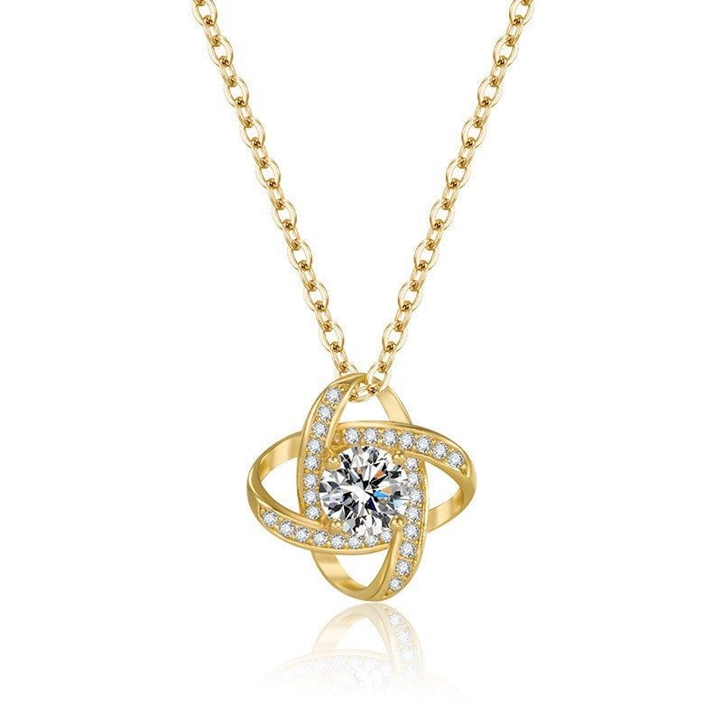 Four-Leaf Clover Pendant Necklace