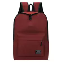 Trendy Men's Minimalist Backpack Versatile Backpack, Large Capacity School Student Computer Travel Bag, Washable Unisex Backpack